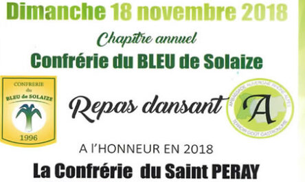 Chapitre annuel Bleu de Solaize 18 Novembre 2018