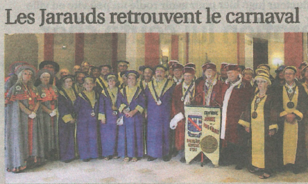 Le 24 juin à ST JEAN  chapitre des JARAUDS