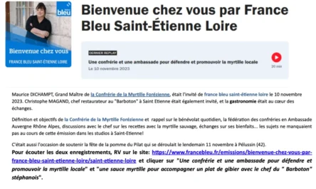 Gastronomie : France Bleu Saint-Etienne Loire