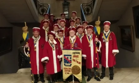Confrérie des Jarauds de la Font Fiolant chevaliers gouteurs d&rsquo;eau