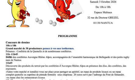 Fête de la Quenelle Sauce Nantua : les 18 ans !