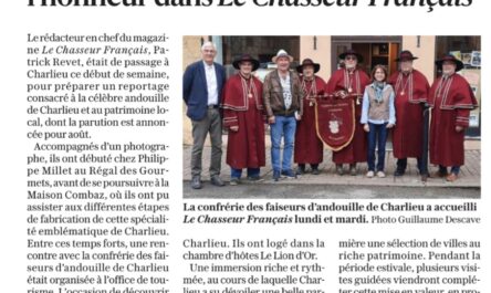 Andouille et patrimoine à l&rsquo;honneur dans le Chasseur Français